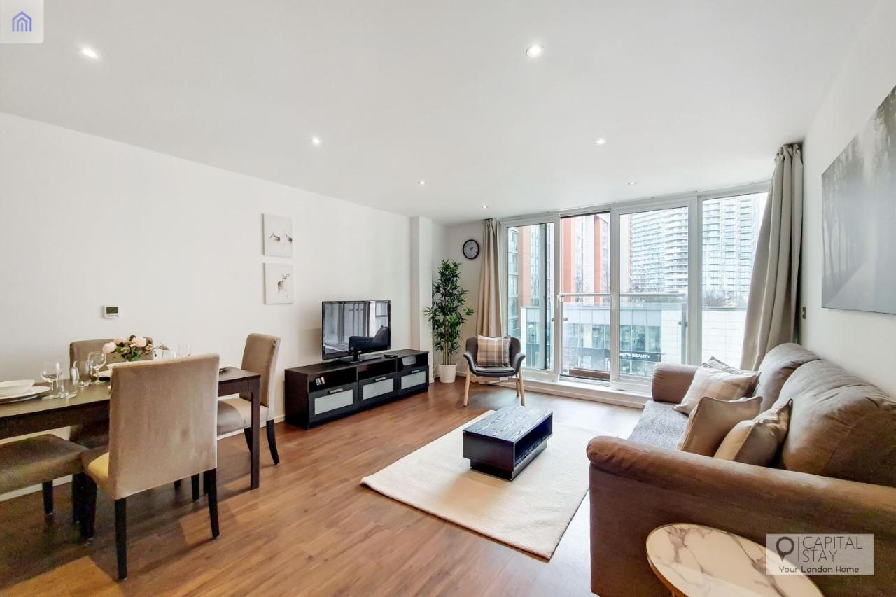 Fully Serviced Two Bed Apartment By Excel & O2 Londra Exterior foto