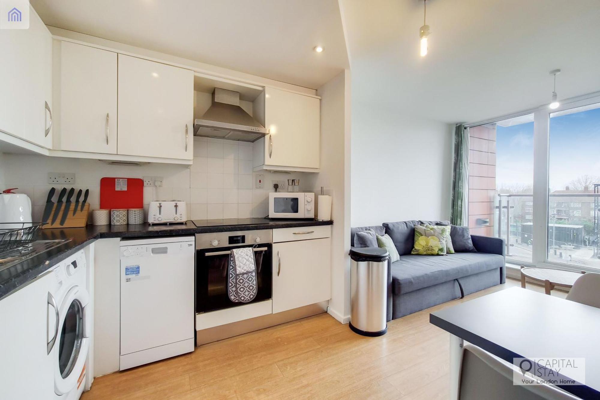 Fully Serviced Two Bed Apartment By Excel & O2 Londra Exterior foto